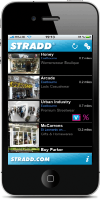 STRADD The indie shop search app for iPhone & iPad