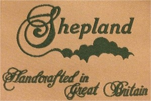 Shepland Woven Label
